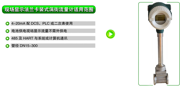 蒸汽流量計，蒸汽計量
