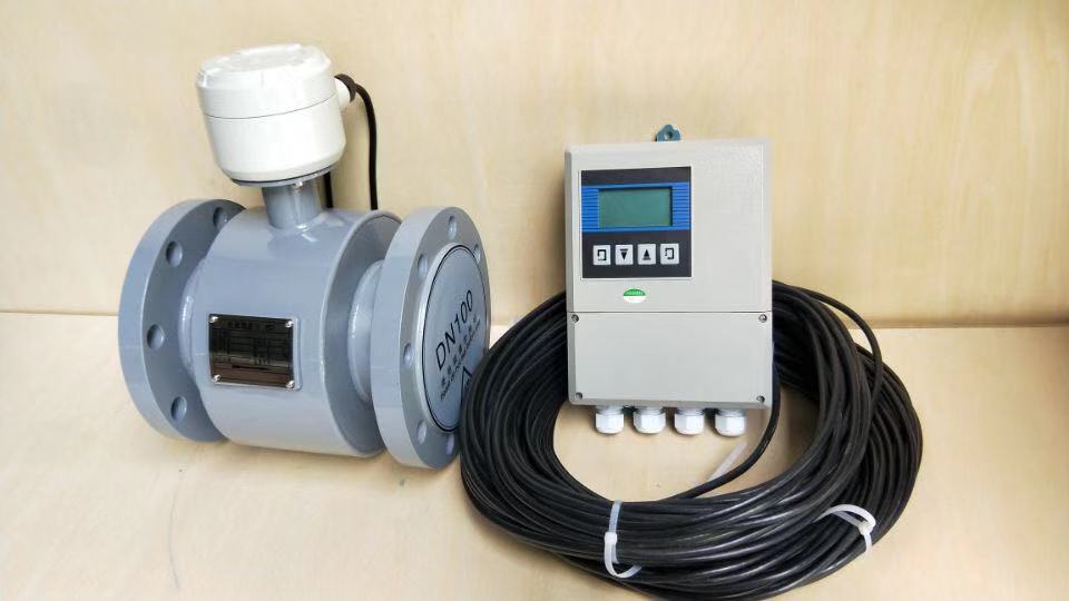 IP68防護等級電磁流量計，分體式電磁流量計
