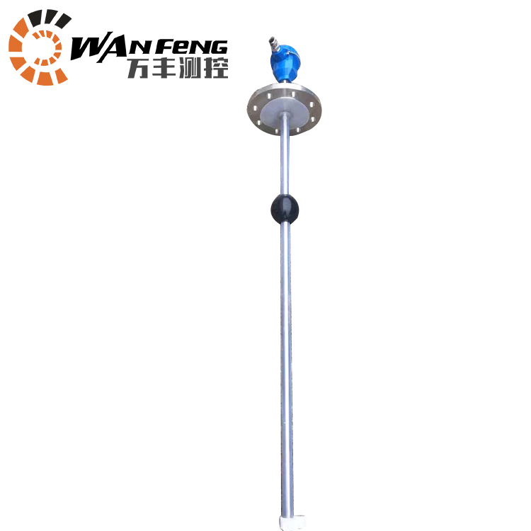 304襯四氟防腐浮球液位計，液位變送器，4-20ma