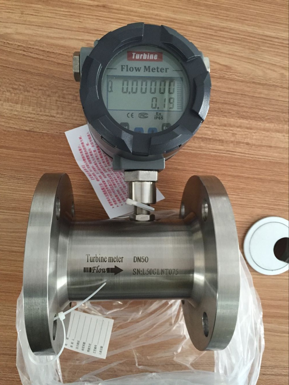 電池供電液體渦輪流量計(jì)DN50價(jià)格，廠家